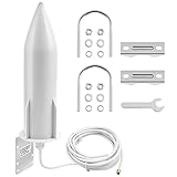 Breite Kompatibilität: Omnidirektionale antenne Kompatibel mit jedem 3G/4G/5G/LTE/GSM/GPRS-Breitbandrouter, Modem usw. Verbessern Sie das Netzwerksignal bei AT&T, Verizon, Sprint, T-Mobile, USCellular, Bell, Telus, Rogers, Telcel, Movistar und den meisten anderen Mobilfunkanbietern