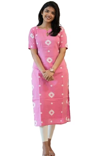 Image of Sun Fashion And Lifestyle Women's Pv Cotton Stitched Printed Kurti