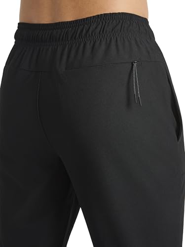Reebok Men’s Striker Pant, Standard Fit, 30” Inseam, Lightweight Poly Fabric, Black, X-Large - image 6