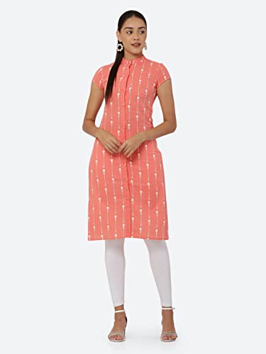 Image of See Designs Women's Knee Length Rayon Cocktail Dress Pink