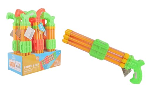 BLUE SKY - Wasserpistole - Outdoor-Spiel - 048413 - Zufällige Farbe - Kunststoff - 40 cm - Kinderspielzeug - Strandspiel - Pool - Bewässern - Garten - Sommerspielzeug - Ab 3 Jahren
