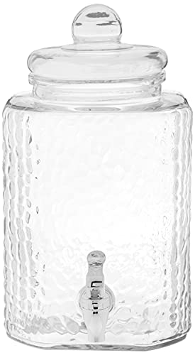 image for Style Setter Glass Beverage Dispenser with Stand (Set of 2), 1.5 Gallo