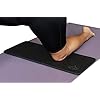 Sukhamat-Yoga-Knee-Pad-Cushion--Americas-Best-Exercise-Knee-Pad-Eliminate-Pain-During-Yoga-or-Exercise-Extra-Padding-Support-for-Knees-Wrists-Elbows-Complements-Your-Yoga-Mat SukhaMat Yoga Knee Pad - NEW! 15mm (5/8") Thick - The best yoga knee pad for a pain free Fitness Exercise Workout. Cushions pressure points. Complements your full-size yoga mat. (Black)