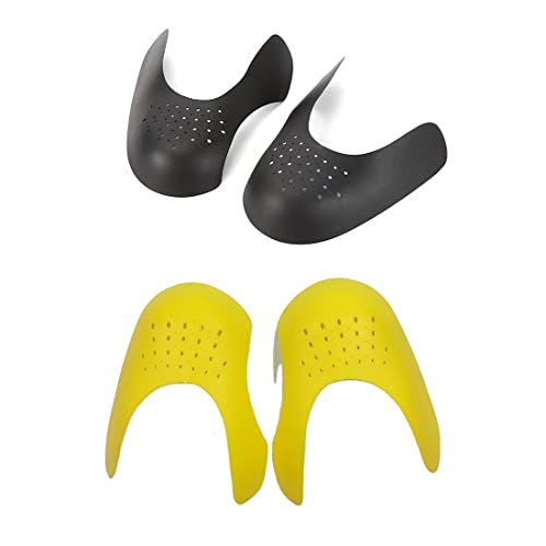 WJIAEER 2 paires de chaussures pli protecteur boîte à orteils, prévenir les chaussures de sport pli protecteur pour homme et femme Cover