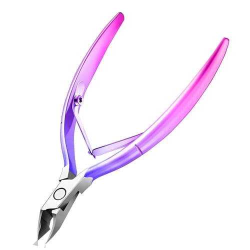 1 Piezas Alicate Cortauñas, Alicates Uñas Pies Profesional Acero Inoxidable,cortaúñas,gradiente azul