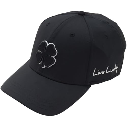 Schwarz Clover Herren Premium Fitted # 2 Gap – Schwarz mit Schwarz Clover, Herren, BHP00020319992, Schwarz, L/XL/7 3/8-7 3/4