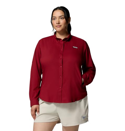 Image of Columbia Women's PFG Tamiami II Long Sleeve Shirt