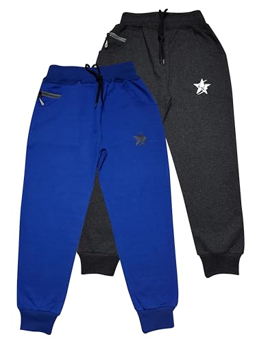 Image of STARLATH Track Pants for Boys, Cotton Lowers and Pajama for Boys (Pack of 2)
