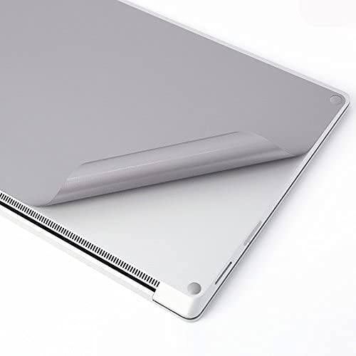 Image of XSKN Pure Color Full Body Bubble Free Computer Vinyl Decal Sticker for Microsoft Surface Laptop 1 2 3 4 5 Model Computer (Surface Laptop 1&2 13.5 inch, Space Gray)