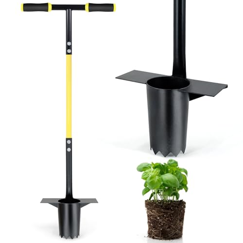Jardineer Bulb Planter Tool Long Handle