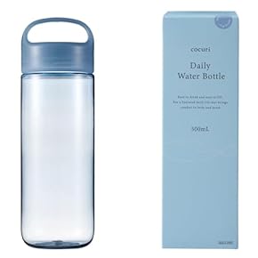 水筒 ポータブル アウトドア スポーツ450ml ブルー 450ml]ウォーターボトル ストロー付き水筒 アウトドア スポーツ