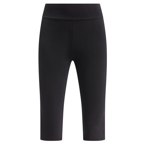 Legging Capri DIM Femme Relax et Go 3/4 noir taille haute