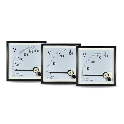 Voltmètre analogique 4-20mA CP96 transmetteur pointeur indicateur DC 500V