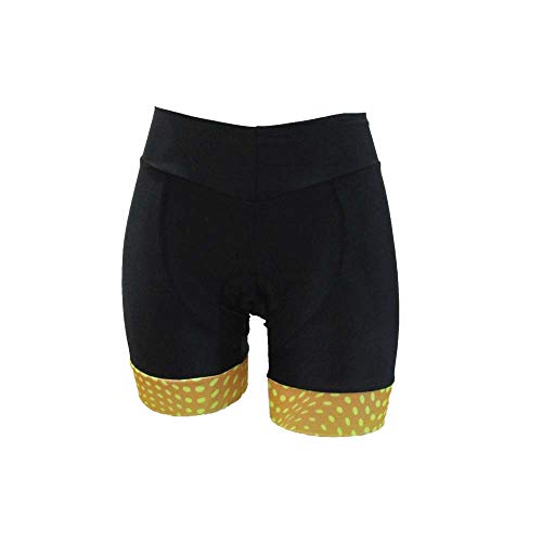 CONJUNTO CICLISMO FEMININO AMARELO FLUOR Amarelo, M