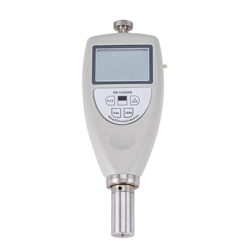 NURII Handheld Digital Wood Density Meter, AS-120DEN, High Precision ± 0.01g/cm3 Board Furniture Hardness Tester Indentation Type