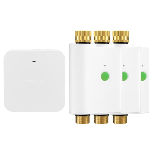 Meross Centralina Irrigazione WiFi (3 PCS) con Hub