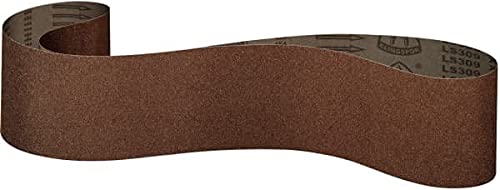 Klingspor LS 309 X Lot de 10 bandes abrasives en tissu 160 x 1500 mm Grain : 180 (10 bandes) Cover