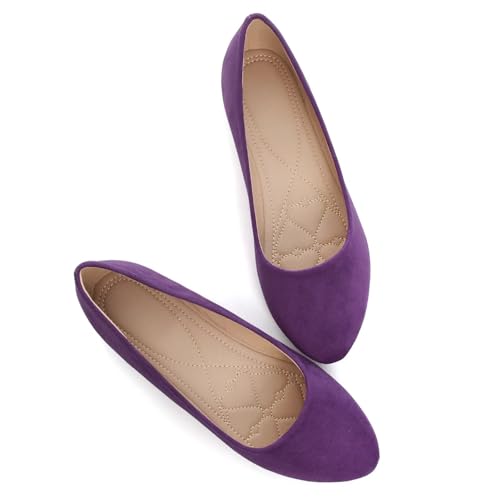 Image of SAILING LU Casual Shoes for Women Dressy Ballet Flats