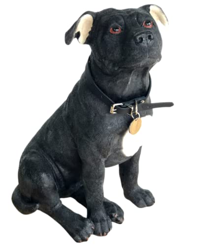 What does a staffordshire dog look like