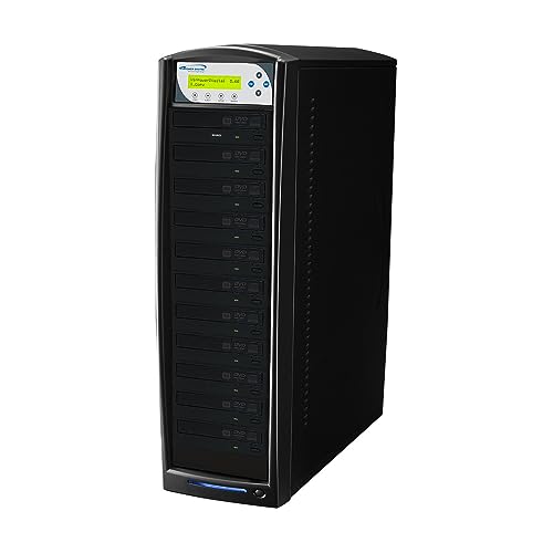 Vinpower SharkCopier 10 Target 24X CD DVD Duplicator Copier standalone Tower with 2 TB Hard Drive + USB 3.0
