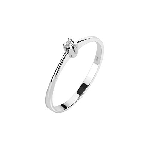 Gioiello da donna Bluespirit PROMESSE Anello Donna in Oro bianco 375, Diamanti - P.77A8030001