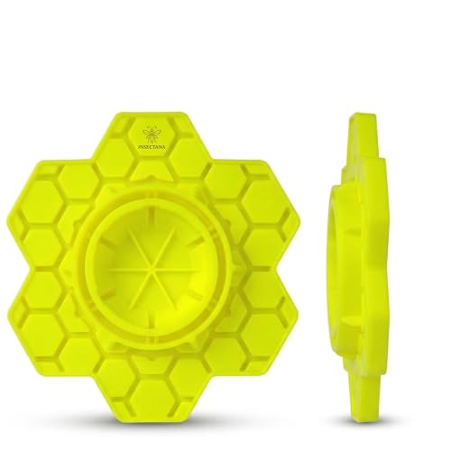 2x Insektentränke Aus Kunststoff – Wabendesign,  Produktbild-Vorschau 2