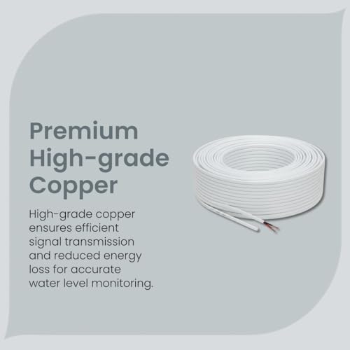 Image of SSM Aquamax (30 Meters) Two Core Copper Wire Color Coded For Water Tank Alarm /Indicator & Water Level Controller