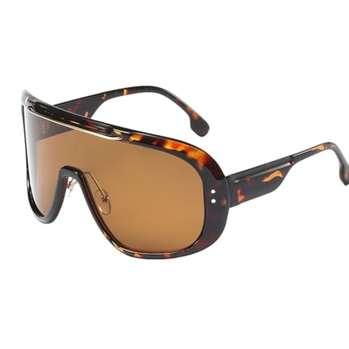 Lunettes de soleil rétro steampunk homme femme vintage tendance surdimensionnées
