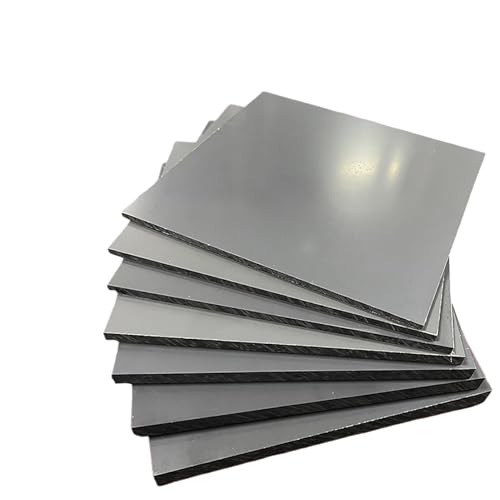 Lámina de plástico PVC gris,...