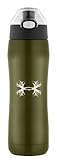 Under Armour Beyond 18 Ounce Vacuum Insulated Bottle with Flip Top Lid, Trance