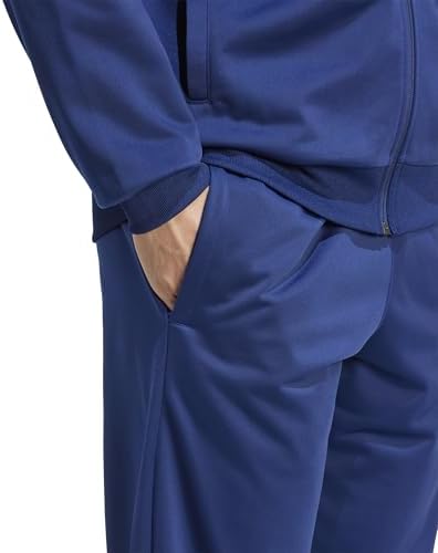 Adidas Men's Train Linear Track Suit, Dark Blue, Medium — view 4