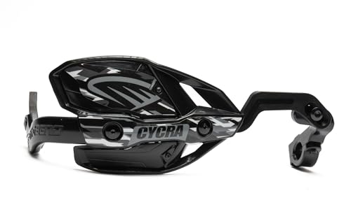 Colliers de serrage Cycra Ultra CRM Special Edition noir 3.8 cm pour guidon de moto