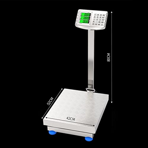 Báscula digital plegable de plataforma 300kg miniatura 6