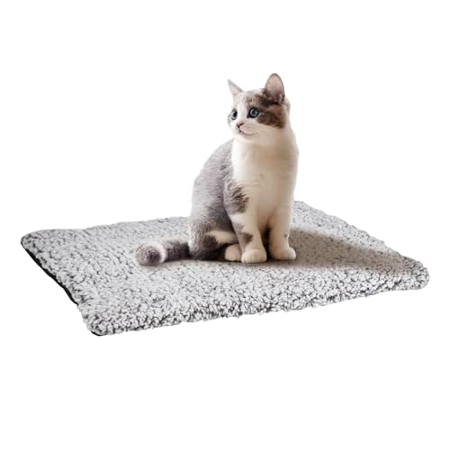自己発熱・猫・マット | 防水快適保温ペット用品,猫室内用温熱マットヒーターブランケット - 小型・中型・大型の子犬用、室内外用、家庭旅行用、寒冷天气用