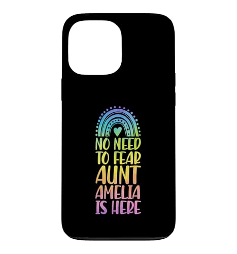No Need To Fear Aunt Amelia Is Here �t�@�[�X�g�l�[�� ���C���{�[ �X�}�z�P�[�X iPhone 13 Pro Max �p