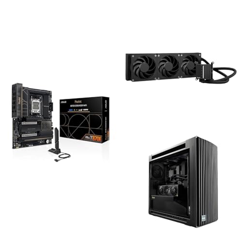 Image of ASUS Bundle of ProArt X870E-CREATOR WiFi AMD AM5 ATX Motherboard + ProArt LC 360 AIO CPU Liquid Cooler + ProArt PA602 E-ATX PC Case