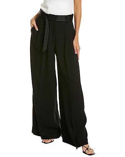 Ted Baker Womens Eliziie Wide Leg Trouser, 0, Black