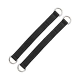 VICASKY 2 Stück Multifunktionale Fitness hängeschlaufen Leichte Trainingsgurte für Indoor klimmzüge und Muskelaktivierung Einfach zu Montieren Tragbar für Effektives Krafttraining Zuhause