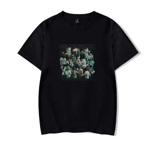 Photo de YIZZZFA Matt Maltese 2025 T-Shirt Manches Courtes Unisexe À Courtes Respirant, Été Décontracté Polyesterd,Noir,XXL