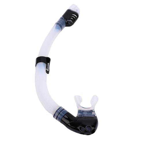 RASTKY Tubo de Snorkel Semi Seco Desmontable para Snorkel de Buceo para Natación, Silicona de Grado Alimenticio y PC, Adultos y Adolescentes