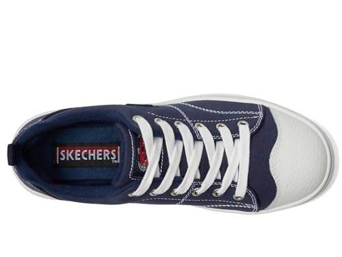 Skechers womens Roadies-true Roots Sneaker, Navy, 7 US