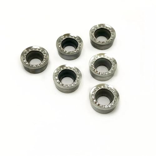 Insertos redondos para torno CNC RCGT10T3MOE AK H01 carburo 10 piezas miniatura 1