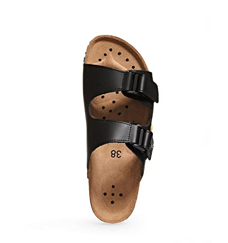 Zapato de trabajo Abeba 4085 ESD negro sin metales con correas en el empeine 3