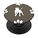 Pit Bull Terrier Amant des Chiens Pitbull PopSockets PopGrip Interchangeable