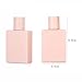2 Pack Pink Clear Glass Perfume Bottle Atomizer,30ml Empty Refillable Perfume Spray Bottle for Men and Women,Portable Fragrance Fine Mist Spray Bottle Perfume Dispenser for Travel Portable Travel Bottle