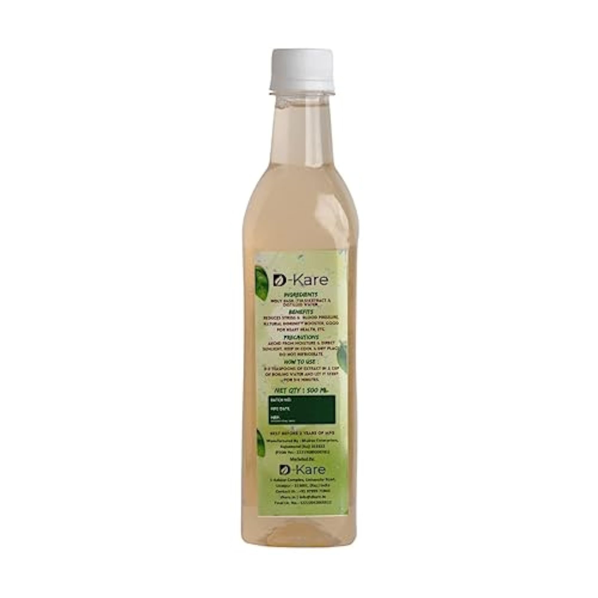D-Kare Tulsi Ark for Natural Immunity Boost, 100ml