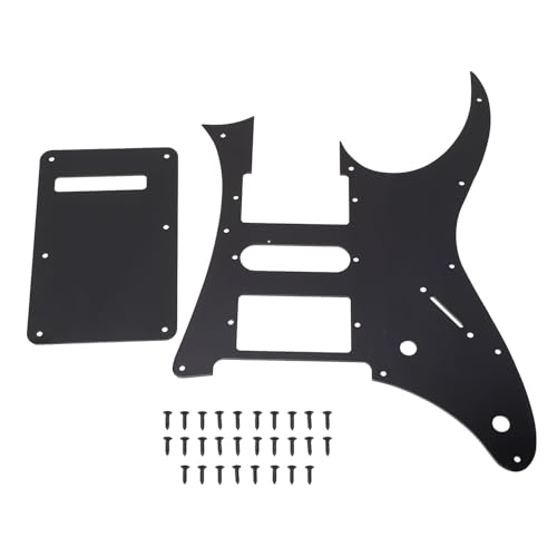 Electric Guitar Pickguard, Aluminium Alloy HSH Humbucker Scratch Plate Replacement for 7 String Guitarists and DIY Enthusiasts