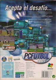 PC Fútbol 2001 en español Producto Oficial Videojuego Completo