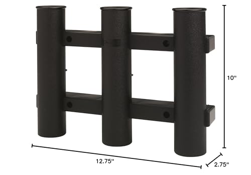 Image of Berkley Tube Rod Rack, Tube Holder for 3 Rods or Combos, Corrosion Proof Durable Polyurethane Frame, Conveniently Save Space and Store Rods Securely and Safely