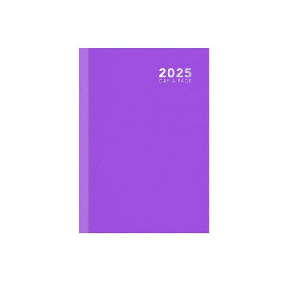 Sixstore Agenda 2025 tamaño A4, día por página, a la moda, A4, DAP, día por página, con marcador de cinta